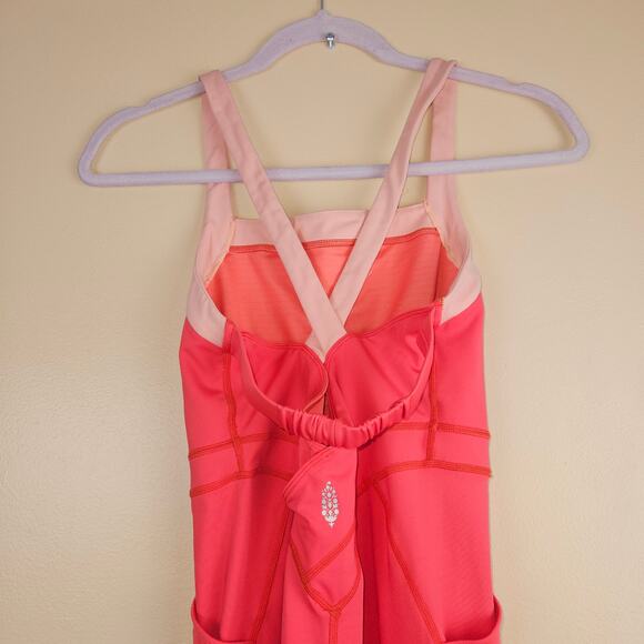 Fp Movement  Pink Activewear One Piece Set Size X-Small - Picture 3 of 7